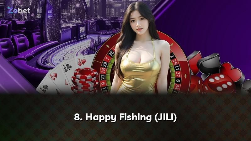 8. Happy Fishing (JILI)