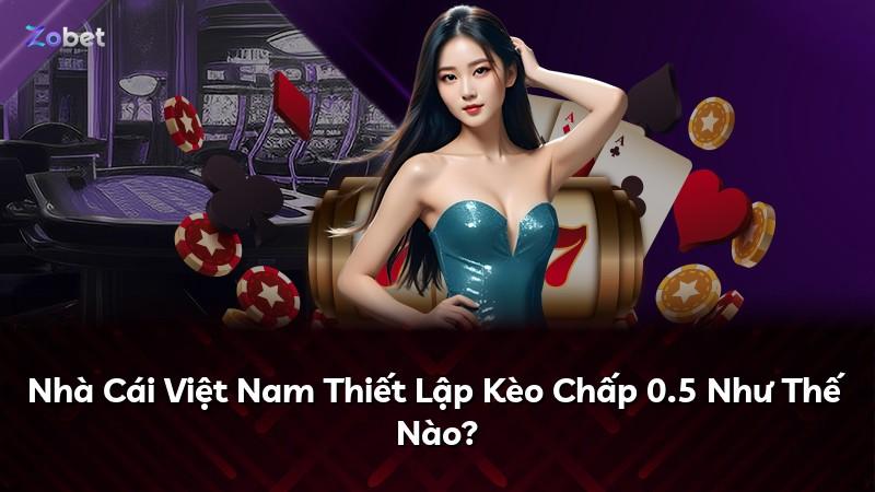 Nhà Cái Việt Nam Thiết Lập Kèo Chấp 0.5 Như Thế Nào?