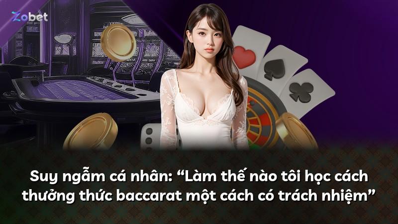 Suy ngẫm cá nhân: “Làm thế nào tôi học cách thưởng thức baccarat một cách có trách nhiệm”